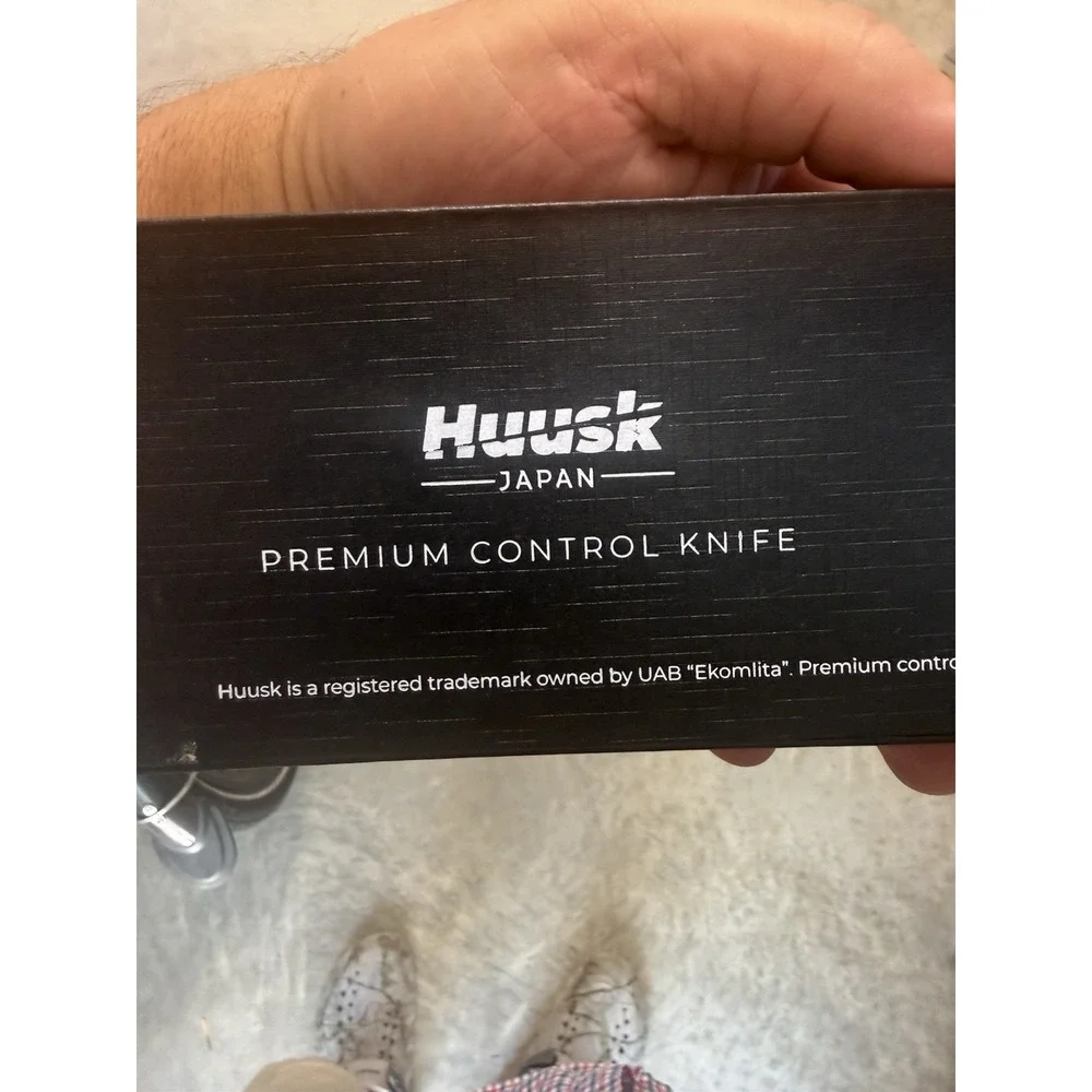 HUUSK Chef's Knife Premium Control Japanese Steel New in Box